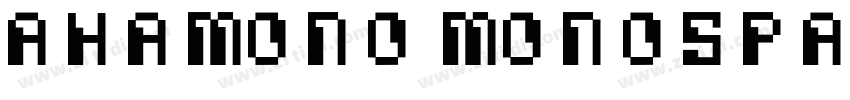 AHAMONO Monospaced字体转换